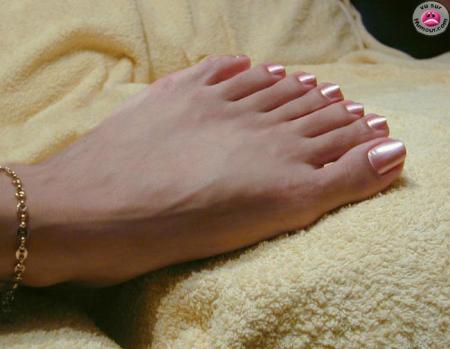 Un beau pied...